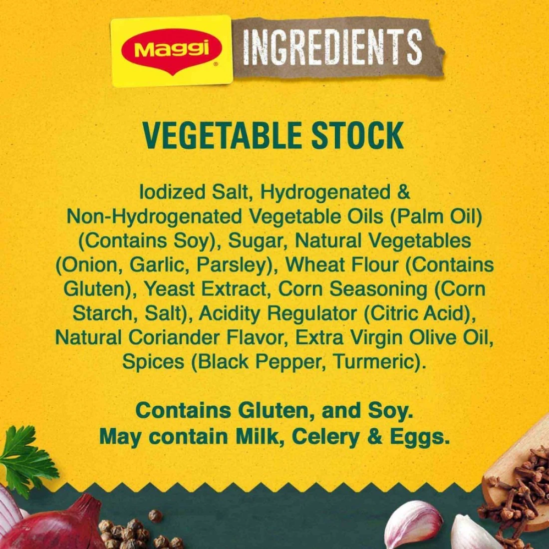 Nestle Maggi Vegetable Stock 18g