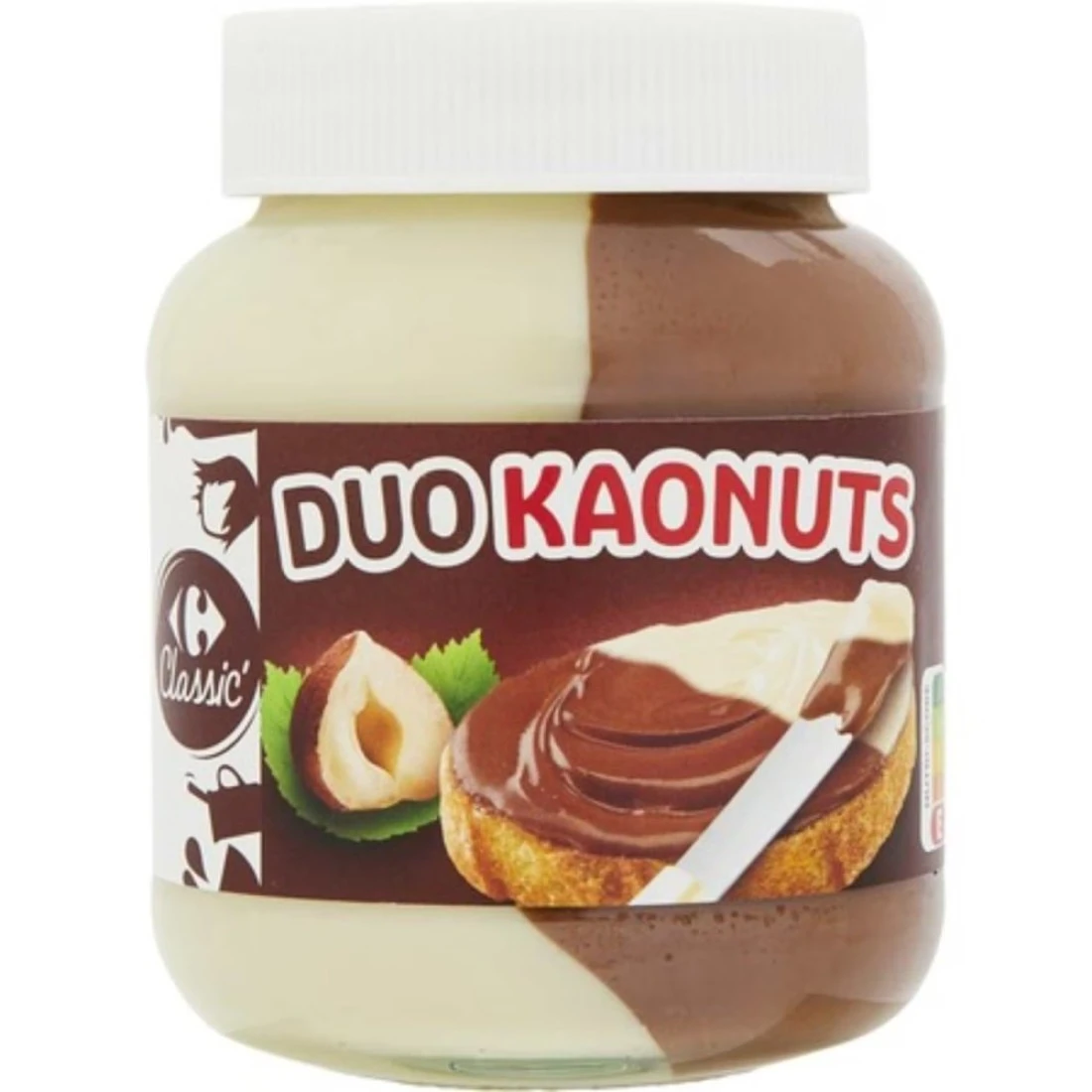 Carrefour Choco Vanilla Chocolate Spread 400g