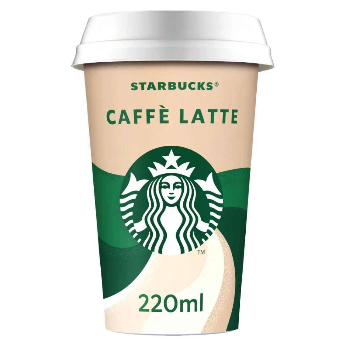 Starbucks Caffe Latte Coffee Drink, 220ml