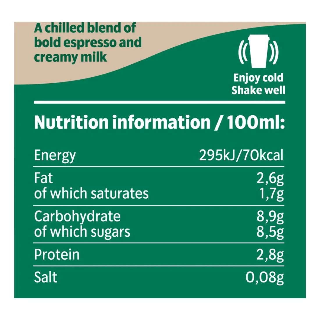 Starbucks Caffe Latte Coffee Drink, 220ml