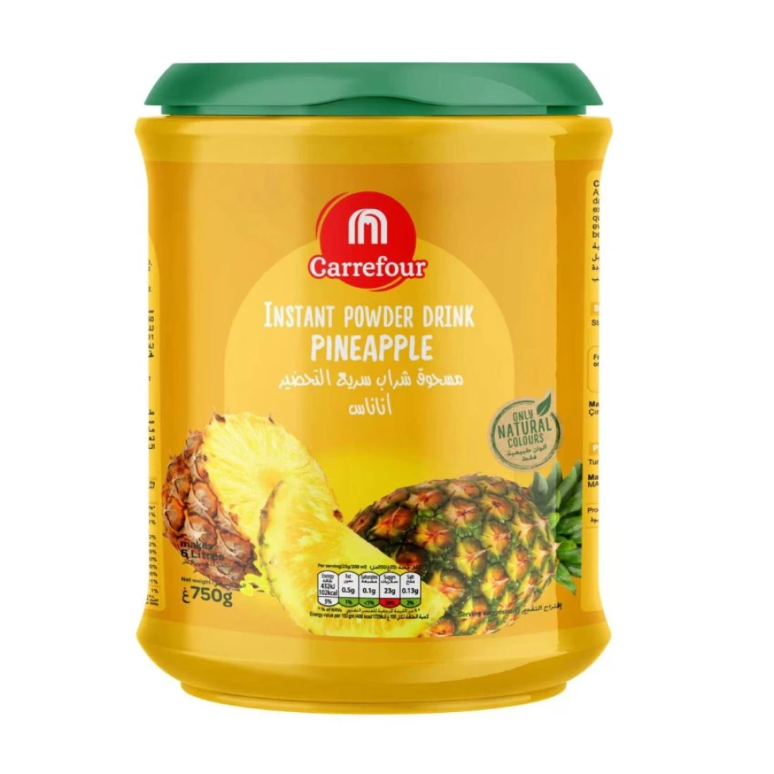 Carrefour Pineapple Instant Powder Drinks 750g