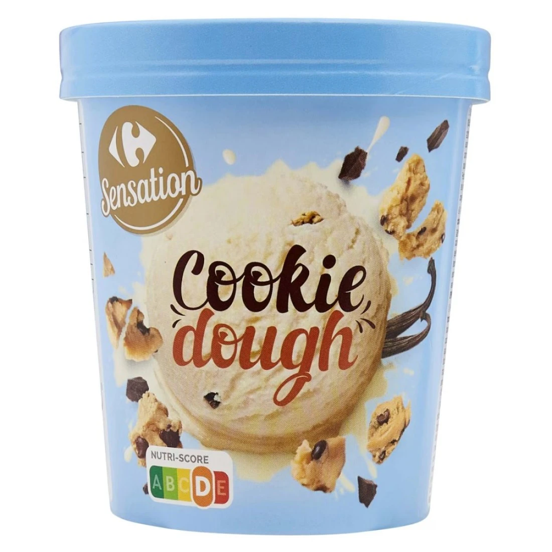 كارفور آيس كريم سينسيشن بعجينة الكوكيز 416 غرام