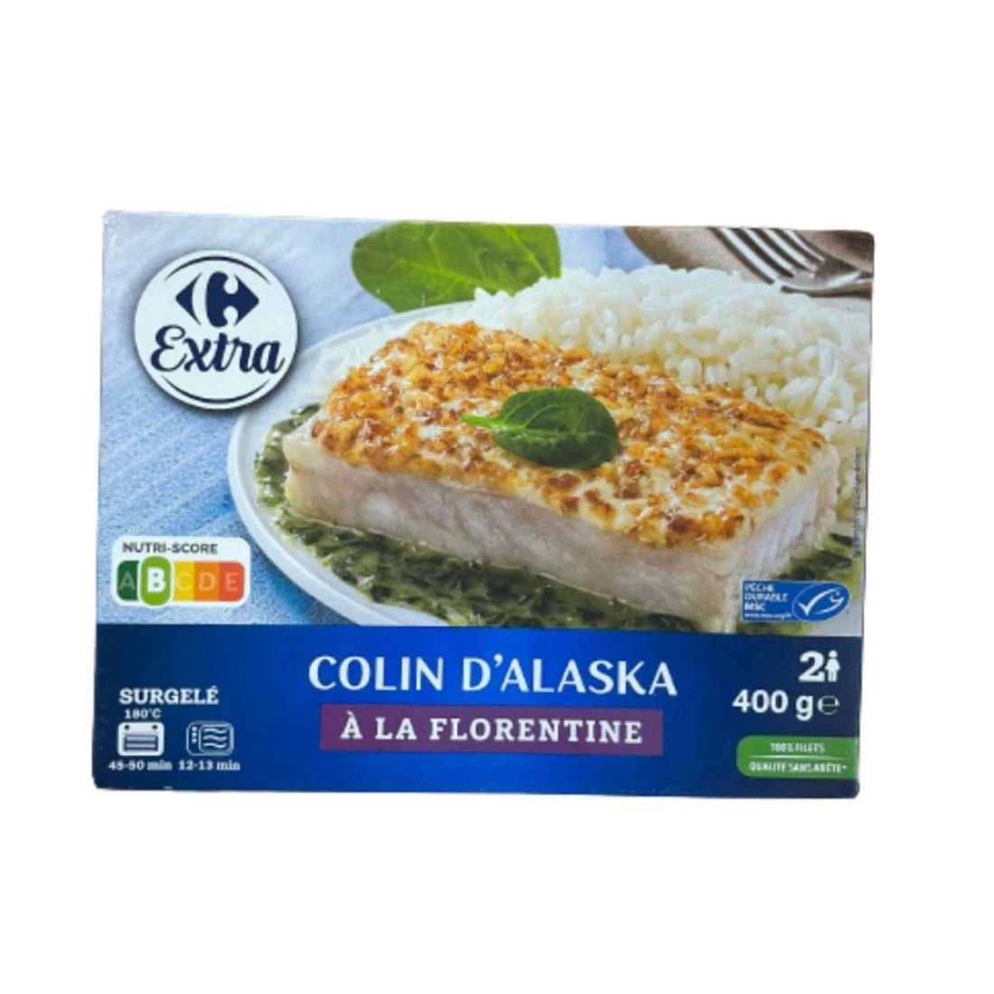 Carrefour Meal Fish Florentine 400g