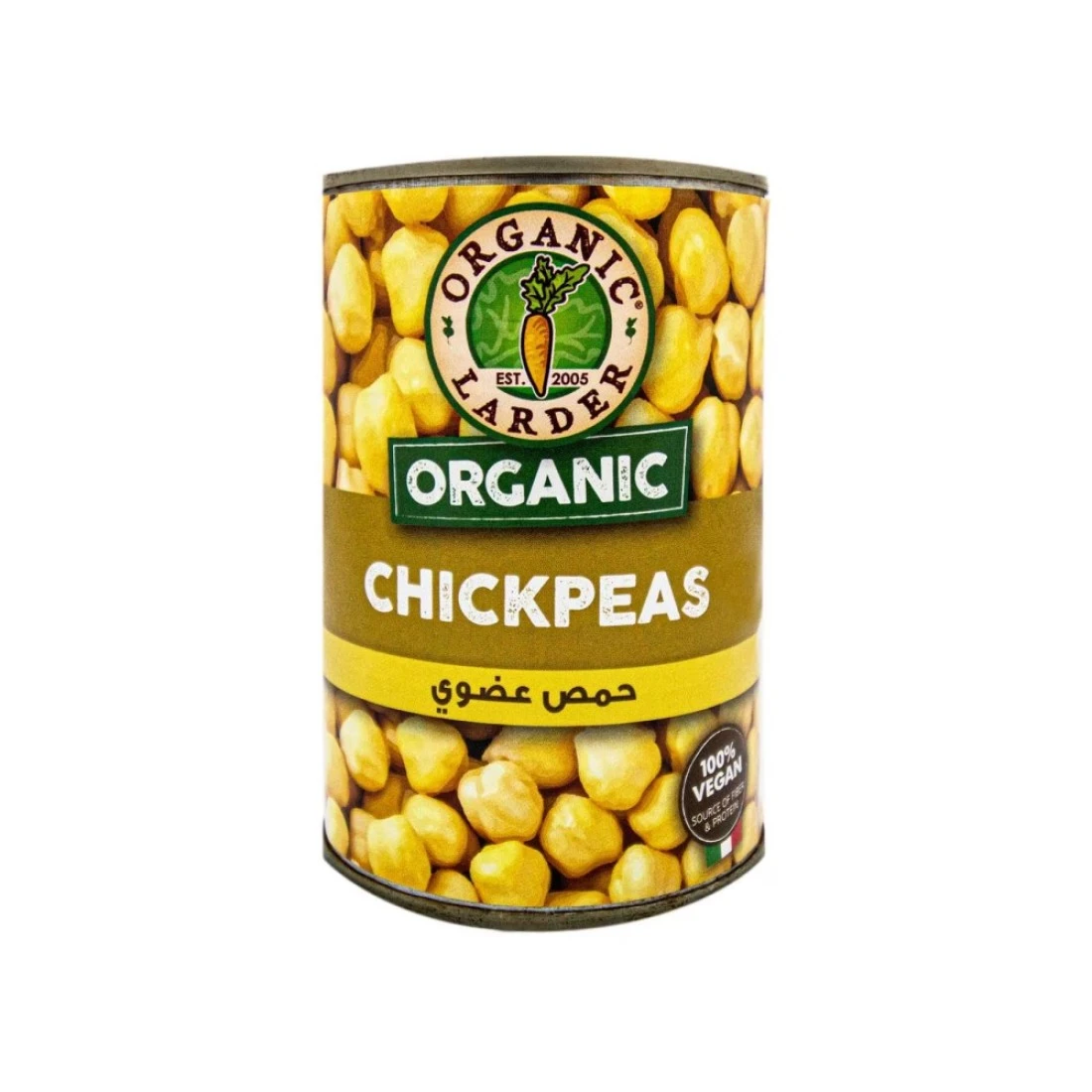Organic Larder Chickpeas 400g