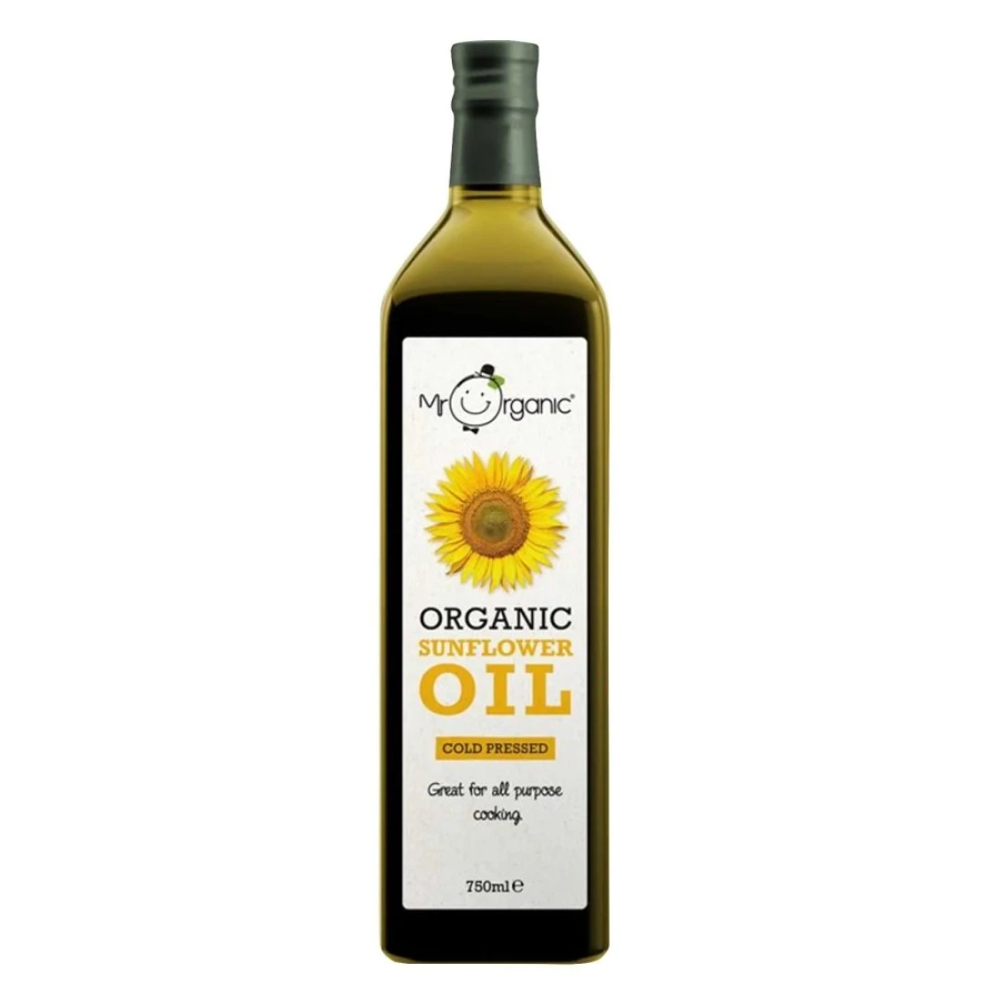 Mr. Organic Cold Pressed Sunflower Oil 750ml