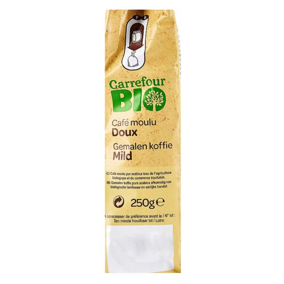 Carrefour Bio Mild Ground Coffee 250g