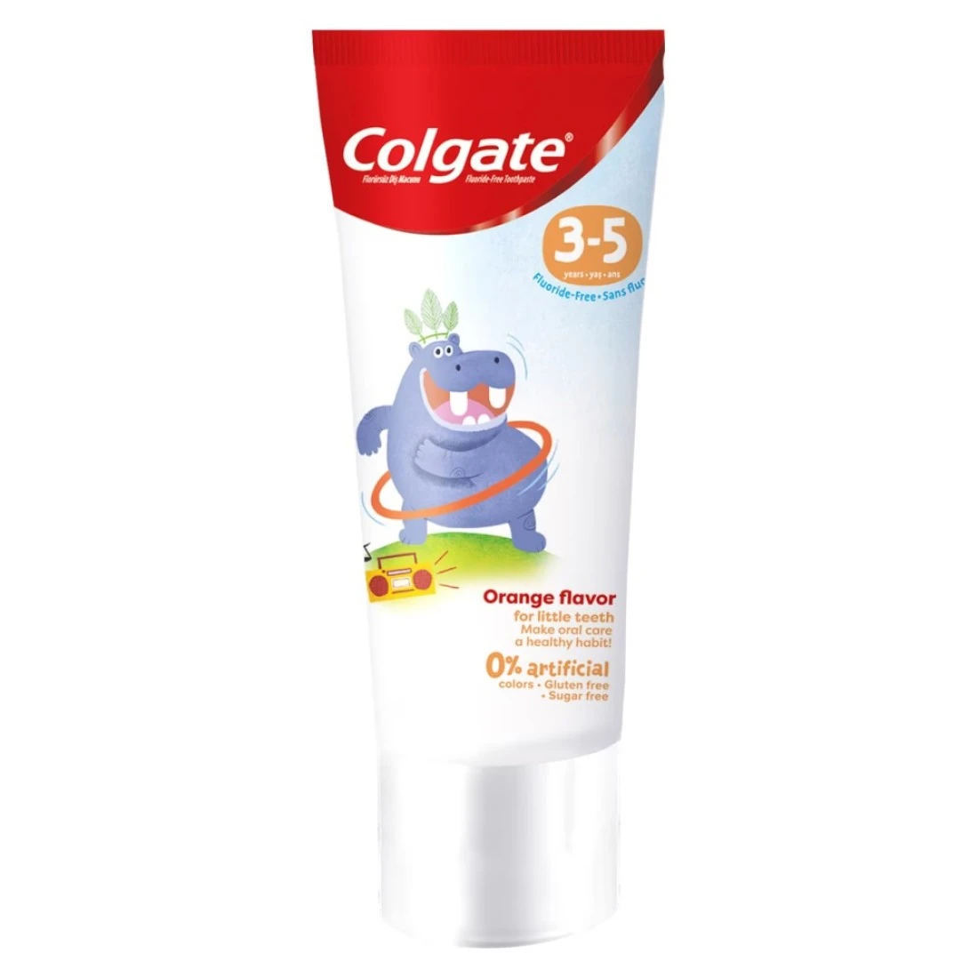 Colgate Kids Fluoride Free Artificial Free Toothpaste 3-5 Years 60ml
