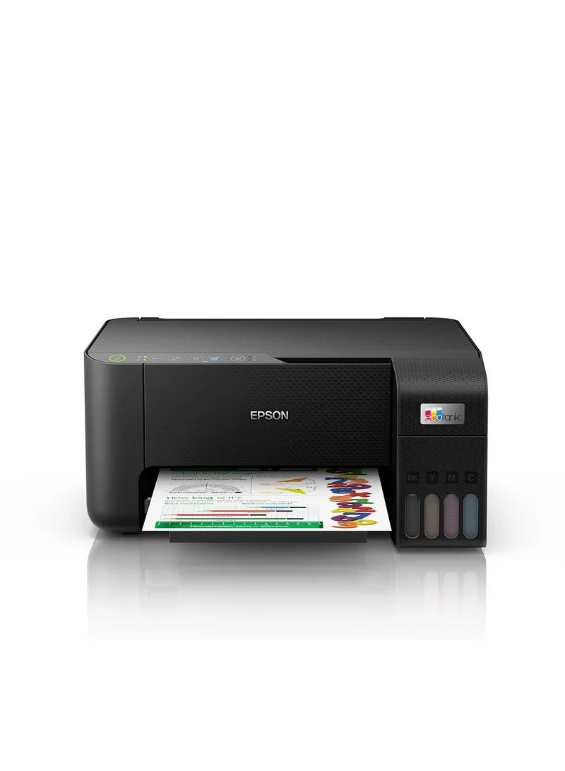 EPSON Ecotank L3250 Home Ink Tank 3-In-1 Colour Printer With Wifi And Smartpanel App Connectivity Black