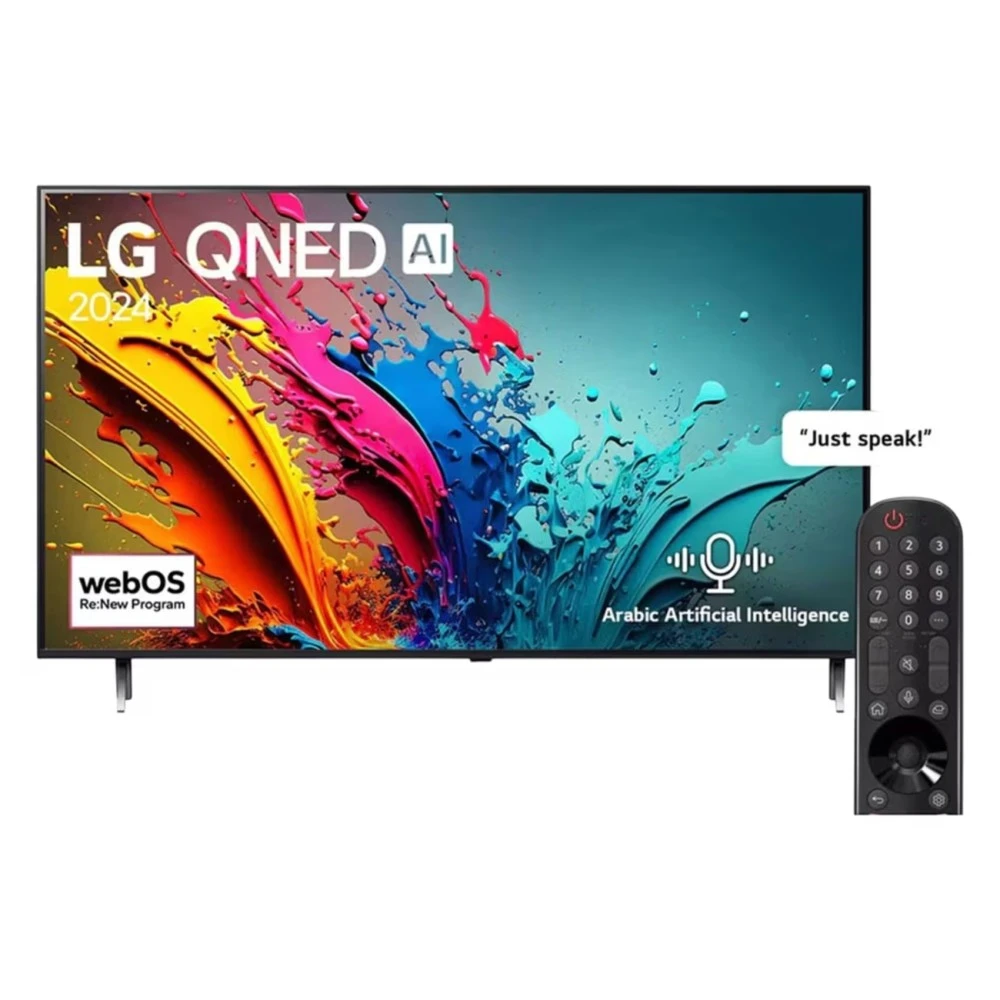 LG QNED QNED86 65 inch 4K Smart TV AI Magic remote HDR10 webOS24 2024