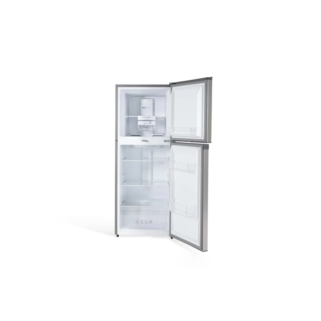 تيريم ثلاجة ببابين بسعة صافية 220 لتر فضي لامع TERR300S