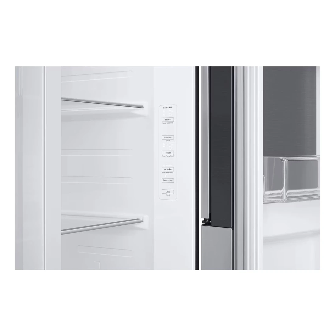 سامسونغ ثلاجة ببابين متجاورين RH65DG54R3S9AE سعة 610 لتر - إينوكس