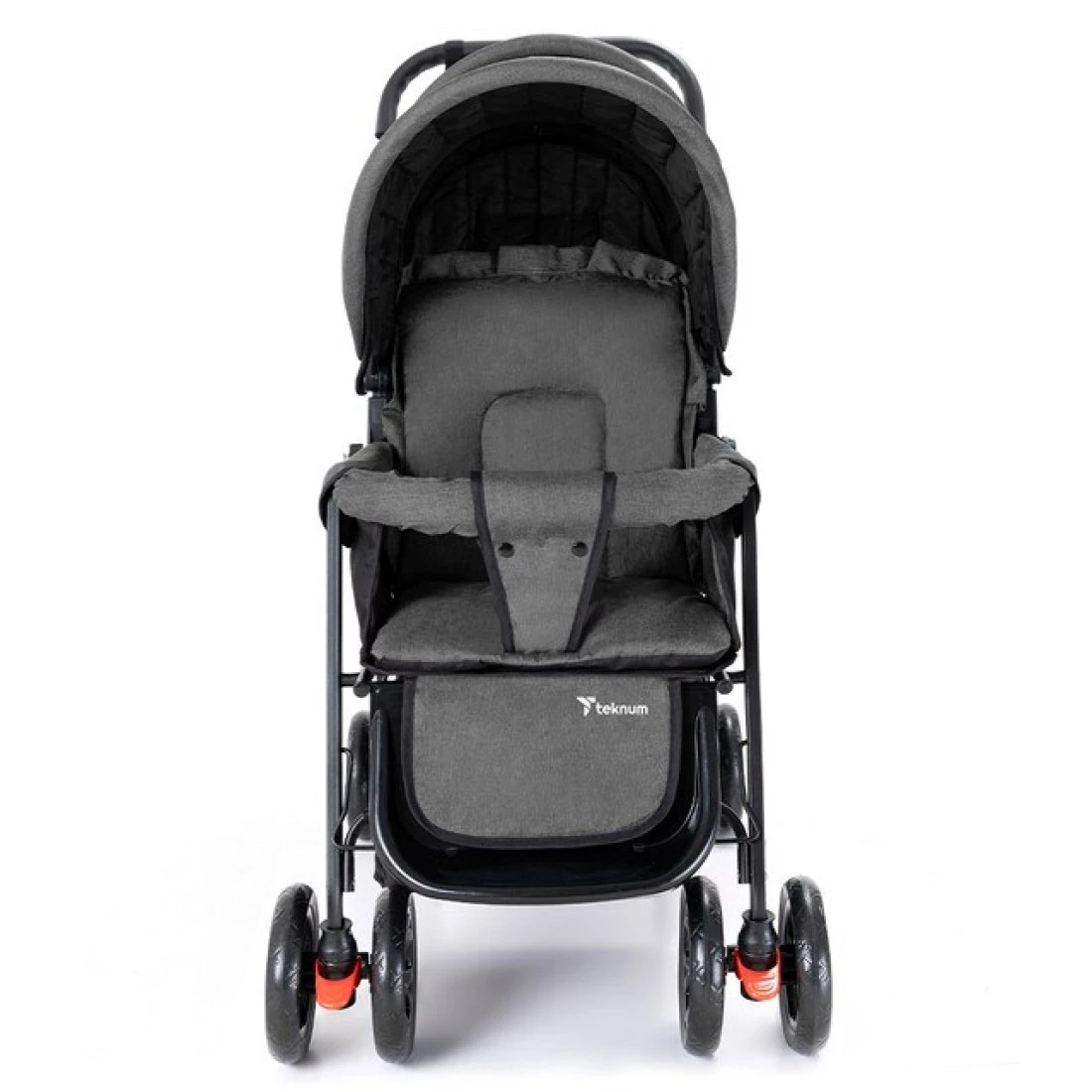 Teknum Double Stroller Combo - Dark Grey