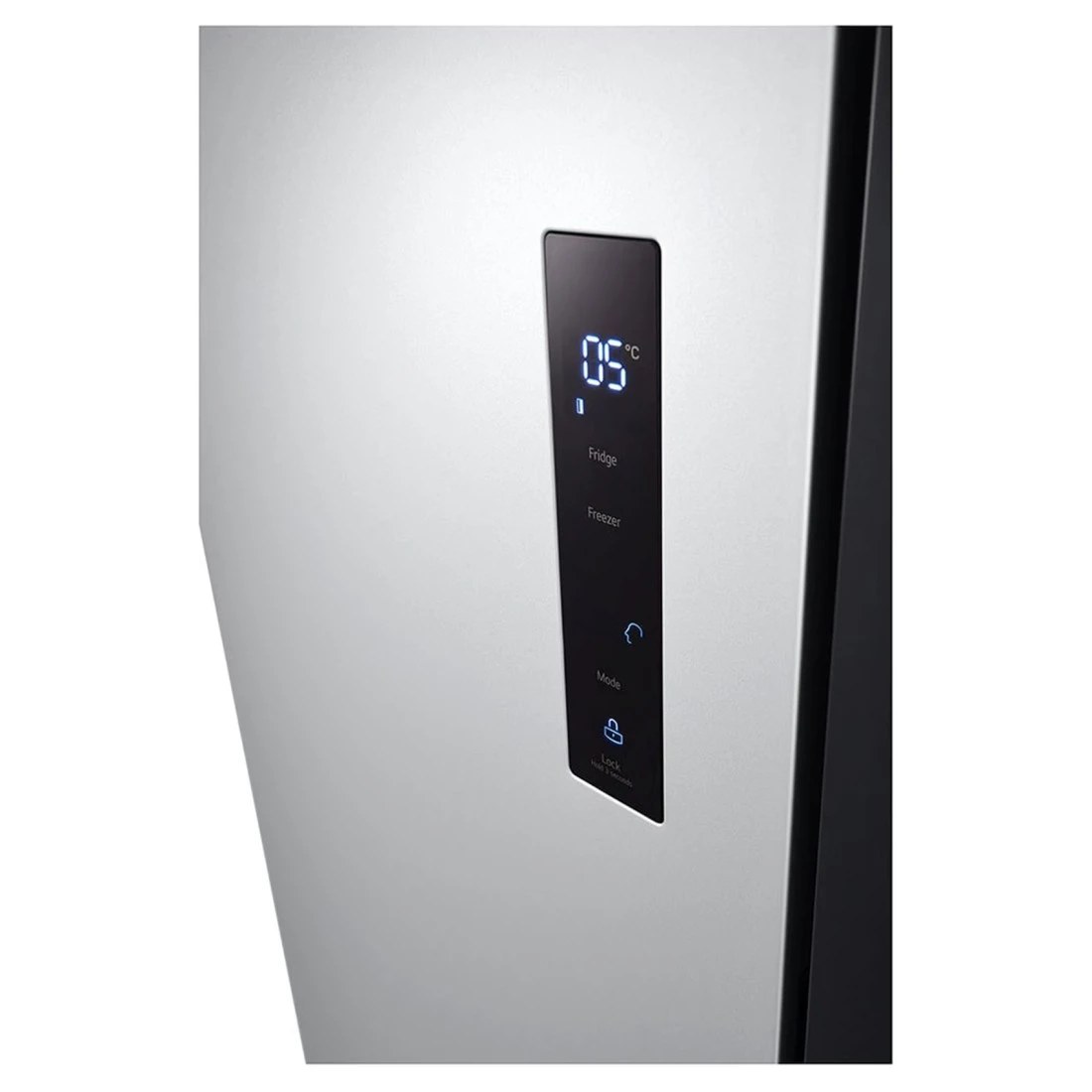 إل جي ثلاجة ببابين متجاورين GRFB587PQAM سعة 509 لتر -فضية-