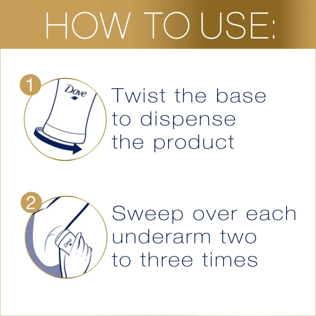 Dove Women Antiperspirant Deodorant Stick For Refreshing 48-Hour Protection Invisible Dry Alcohol Free 40g