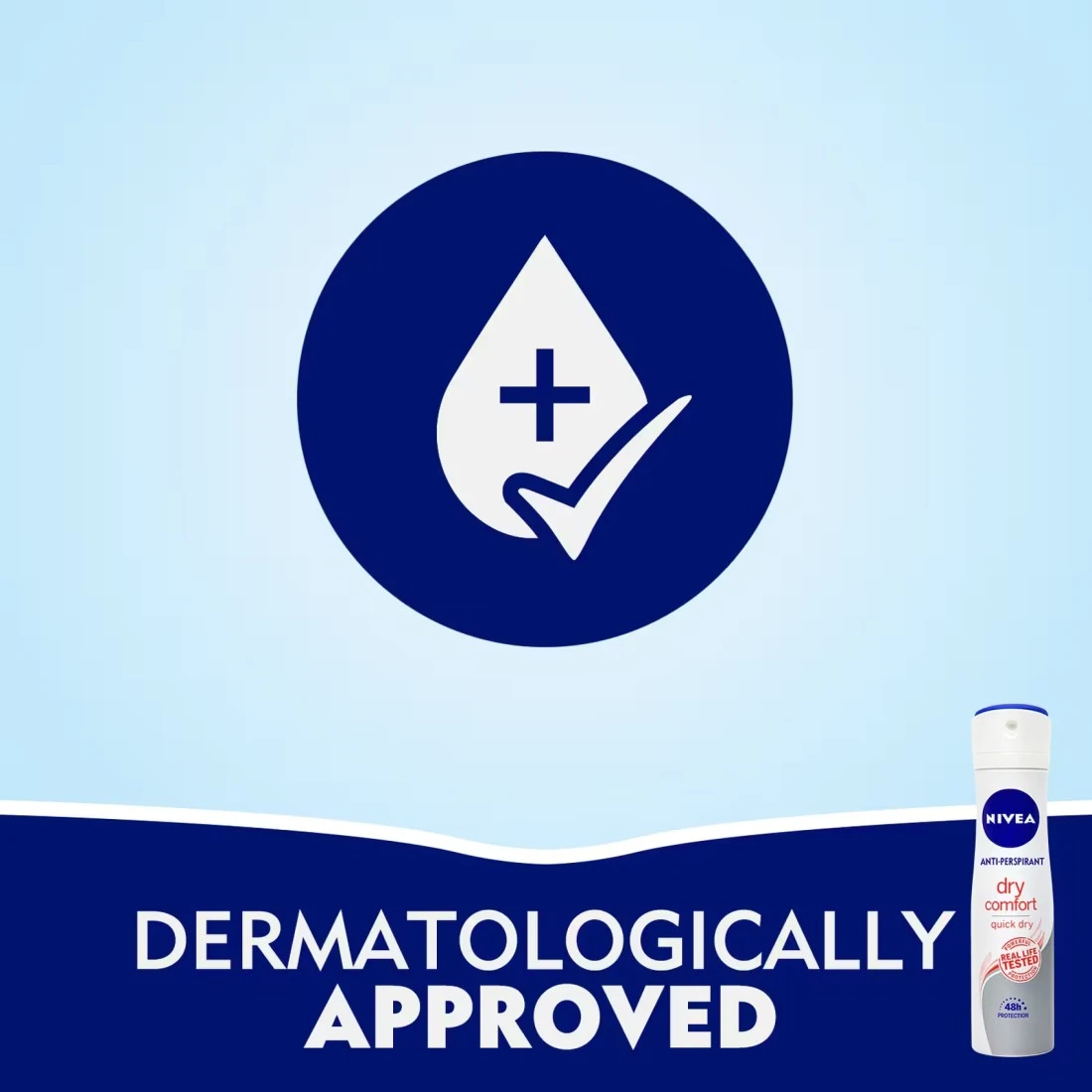 NIVEA Antiperspirant Spray for WoMen Dry Comfort Quick Dry 150ml