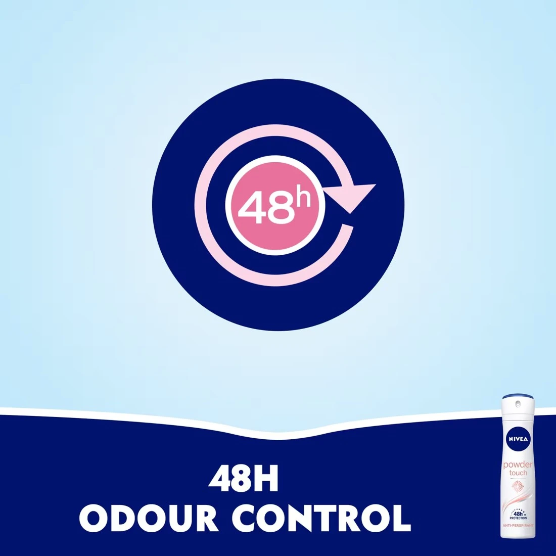 NIVEA Antiperspirant Spray for Women Powder Touch 150ml