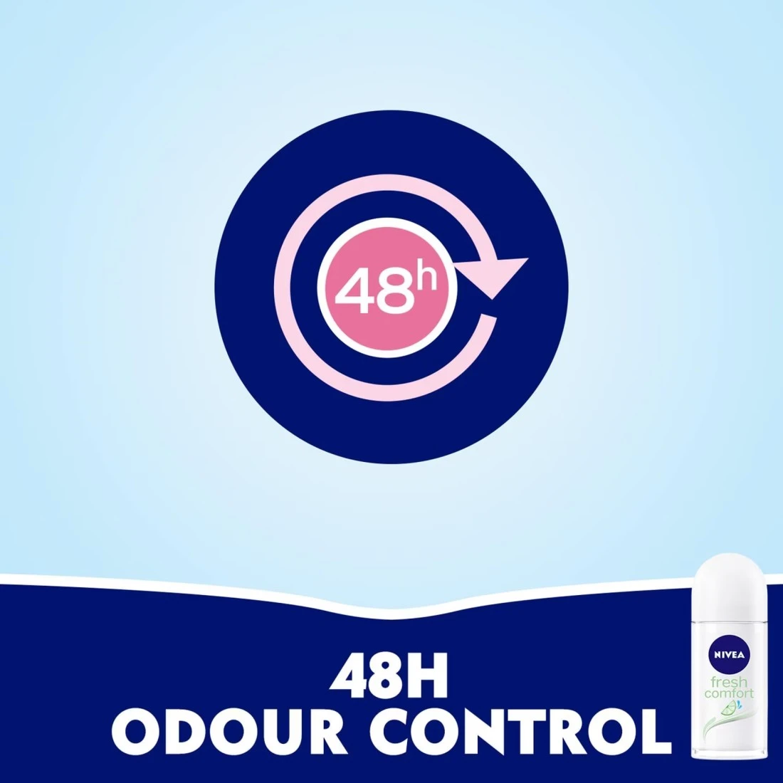 NIVEA Deodorant Roll-on for Women Fresh Comfort 50ml