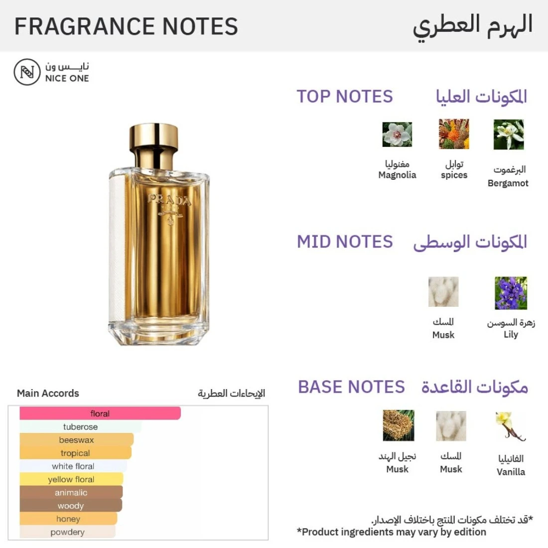 Prada La Femme Prada For Women - 100ml - Eau de Parfum