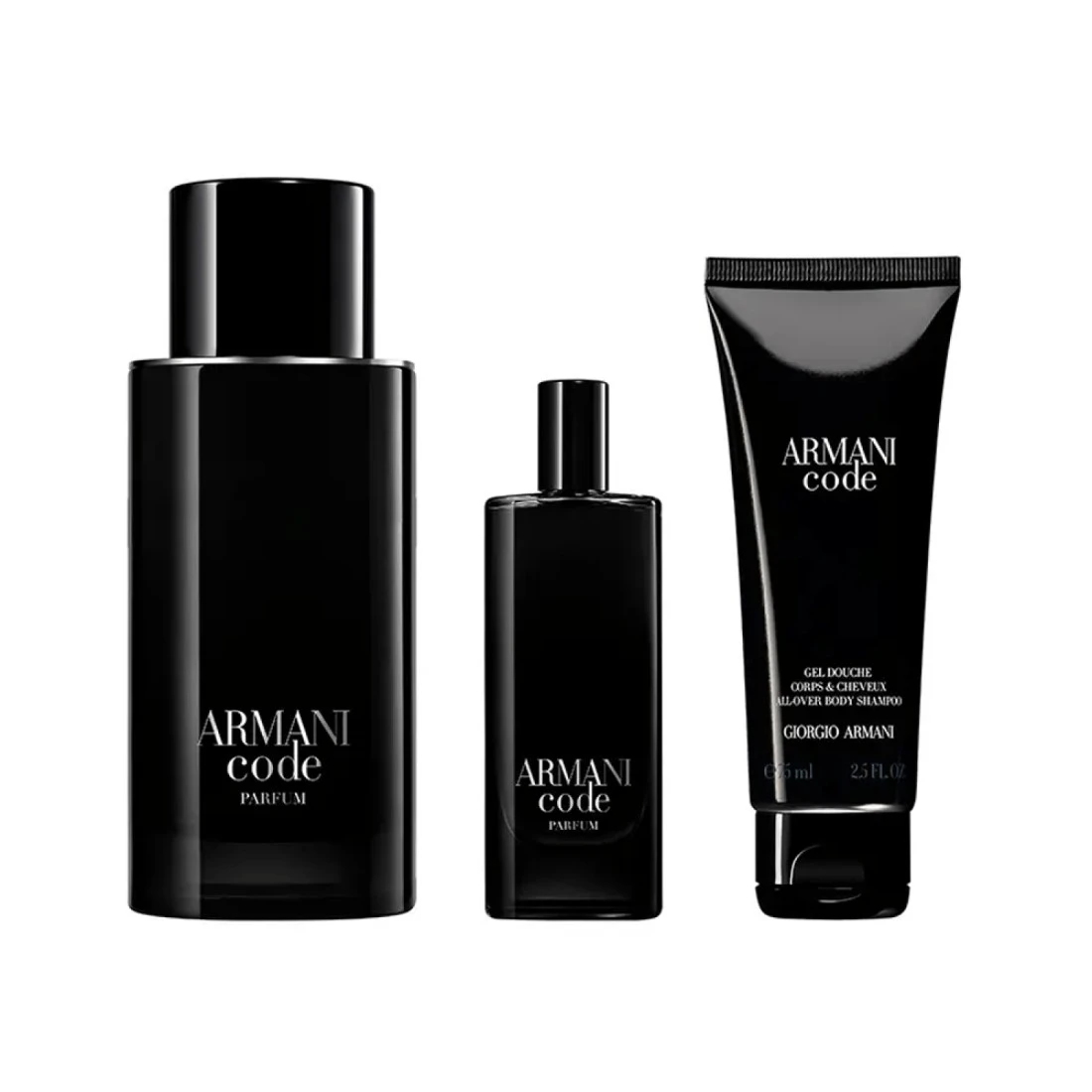 جورجيو ارماني مجموعة عطر جورجيو كود للرجال - برفيوم - 3 قطع