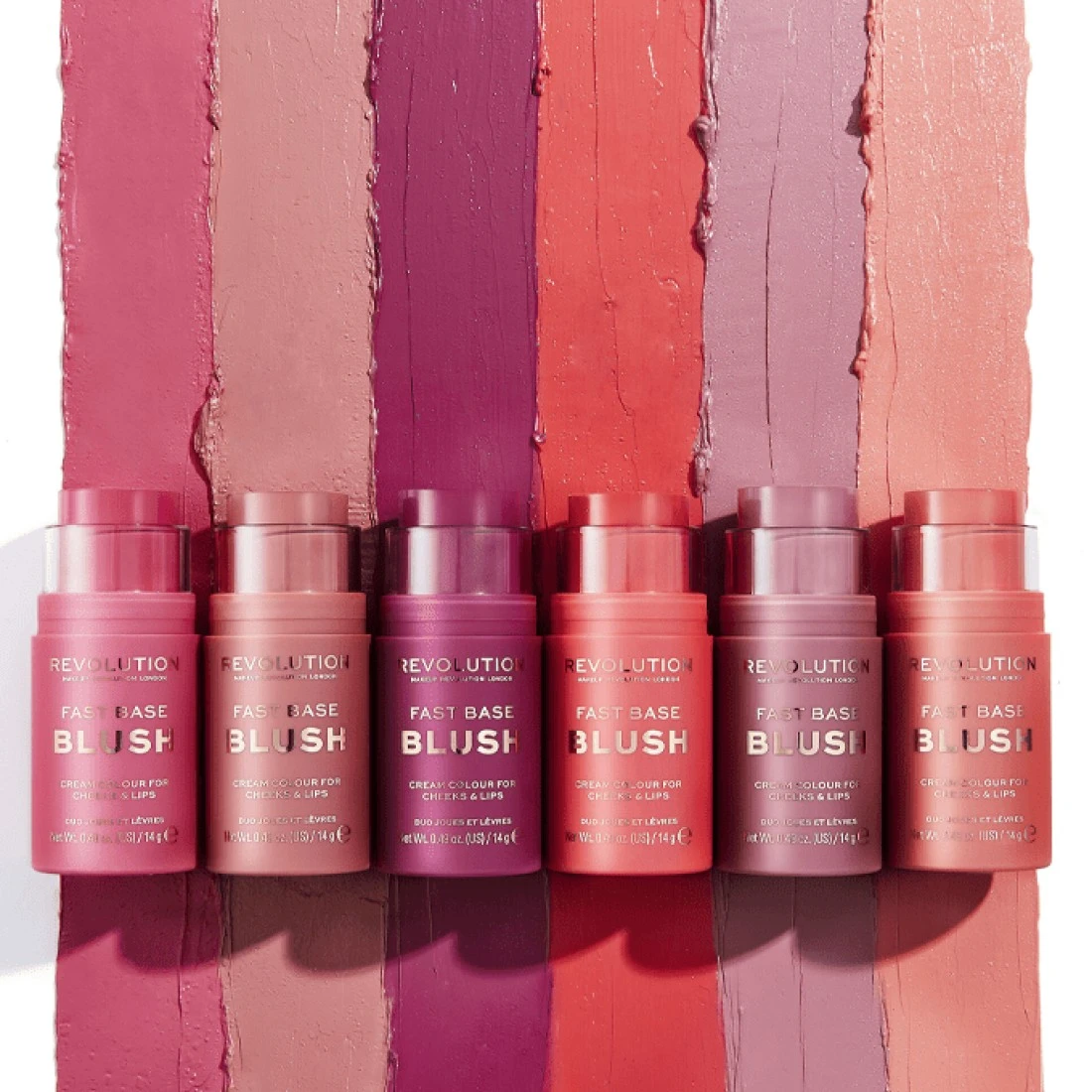 Revolution Fast Base Blush Stick - Peach