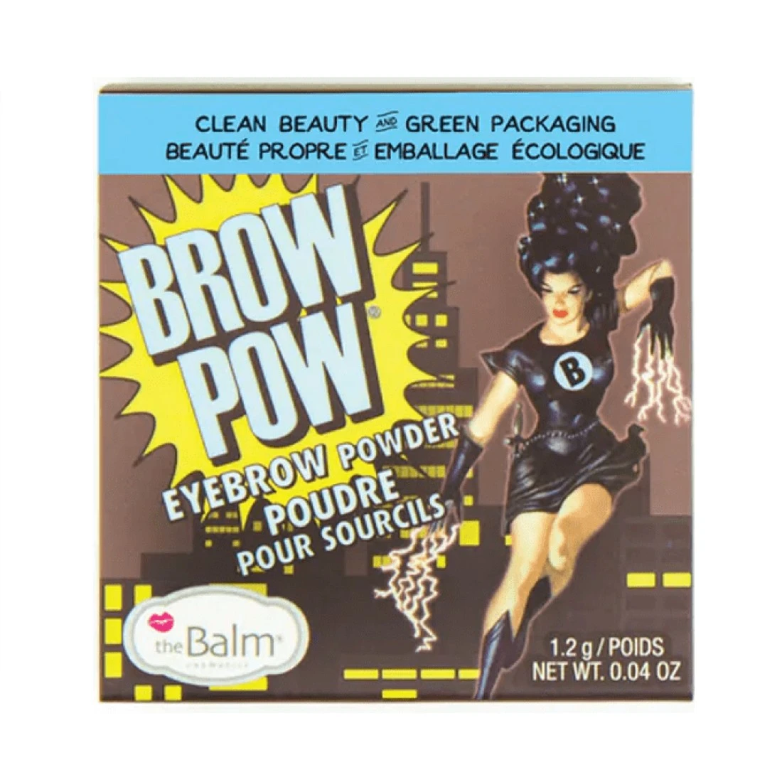 theBalm Brow Pow Eyebrow Powder - Dark Brown - 1.2g