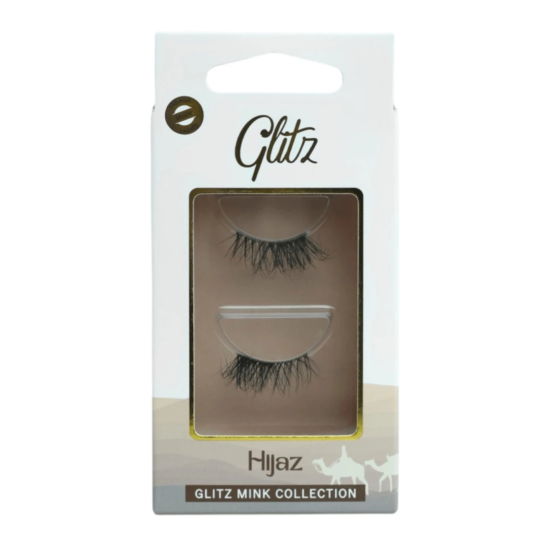 Glitz Natural Mink Hair Lashes - Hijaz