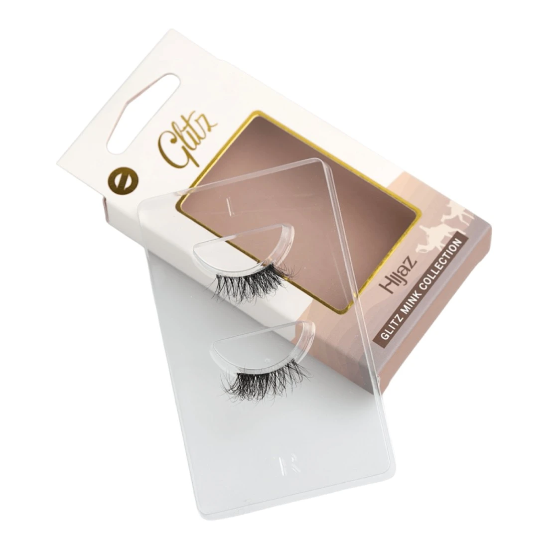 Glitz Natural Mink Hair Lashes - Hijaz