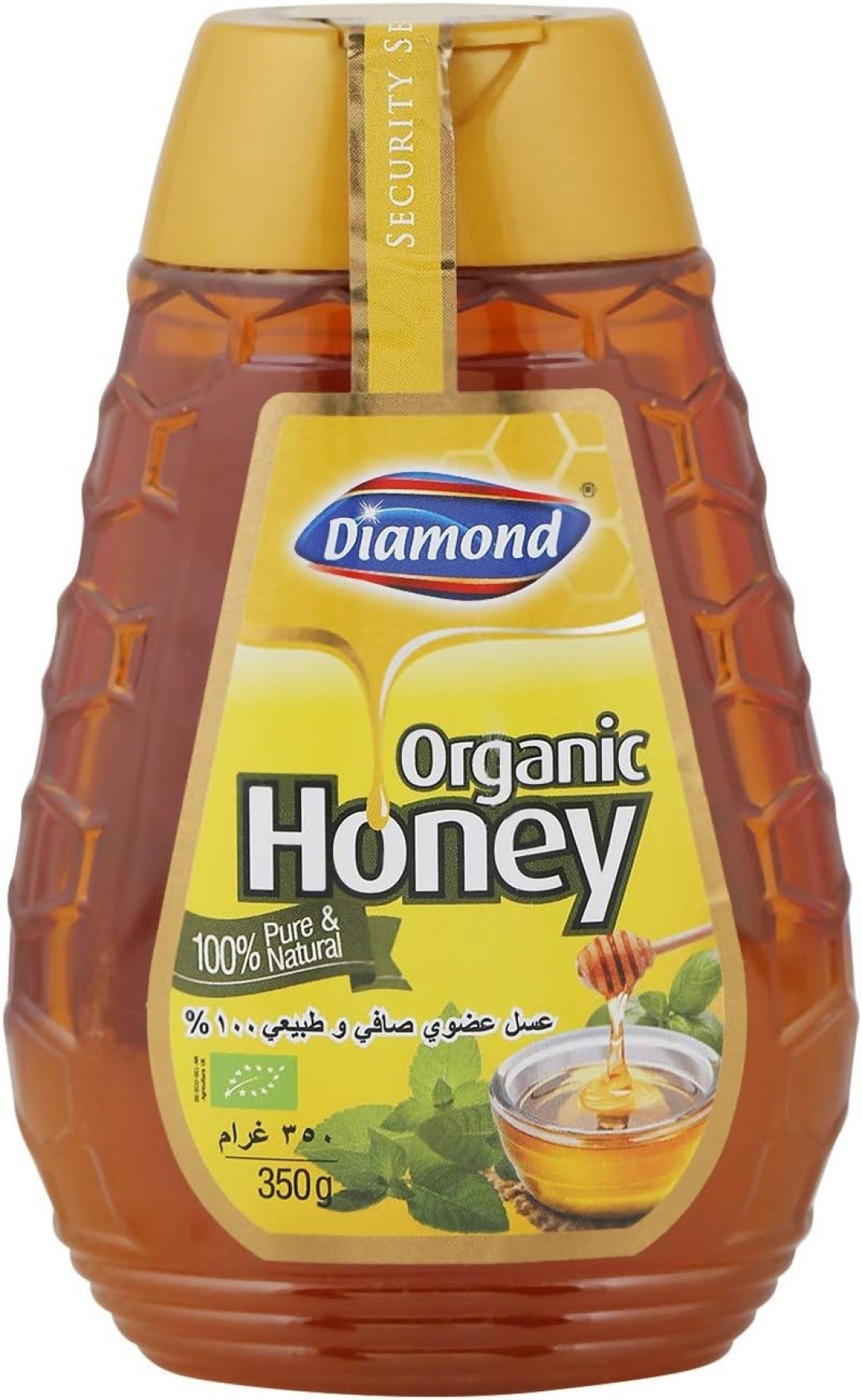 Diamond Organic Honey Squeezer, 350 g