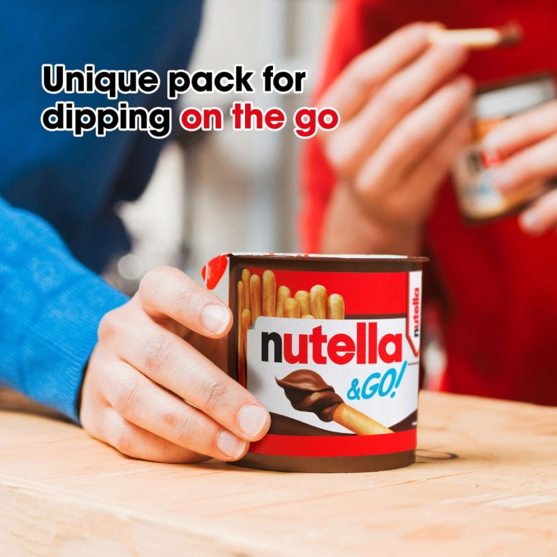 Nutella &amp; GO Chocolate Spread with Breadsticks 52g