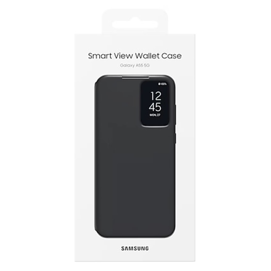 Samsung Smart View Wallet Case for Galaxy A55 5G Black