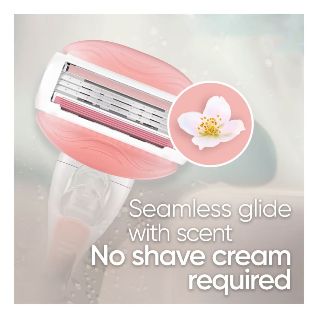Gillette Venus Comfortglide Spa Breeze Razor with Cartridge Pack of 1