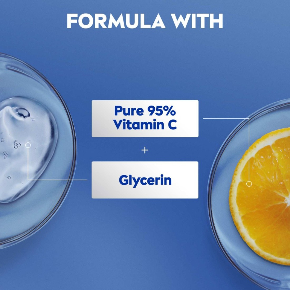 NIVEA Body Lotion, Normal to Dry Skin, Natural Glow, Vitamin C, 400ml