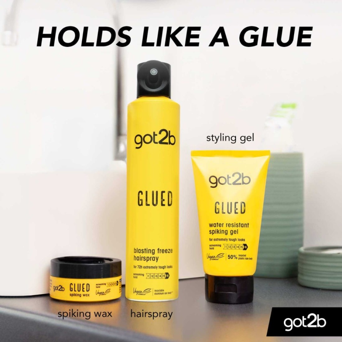 Schwarzkopf got2b Glued Blasting Freeze Spray 300ml
