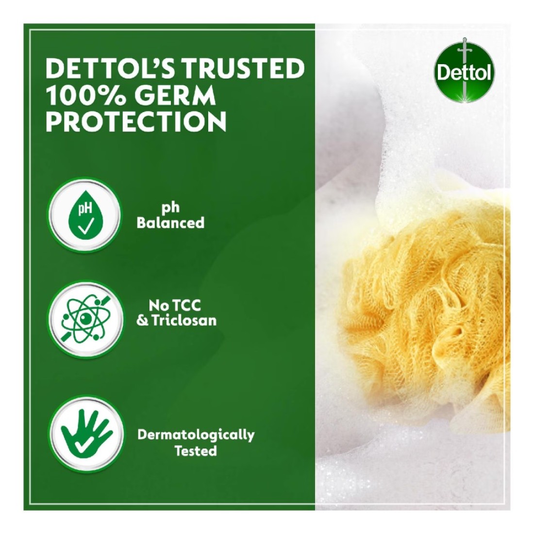 Dettol Fresh Anti Bacterial Body Wash Citrus &amp; Orange Blossom 500ml + 250ml