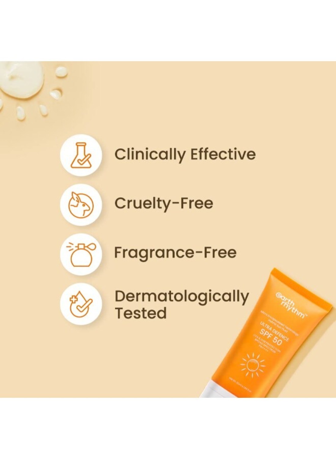 Spf 50 - Hybrid Sun Fluid (Tube) Pa+++ Ultra Defence Uva Uvb Protection Liposomal Encapsulated Technology