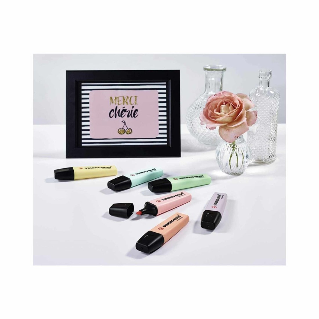 Stabilo Boss Original Pastel Highlighter Multicolour 4 PCS