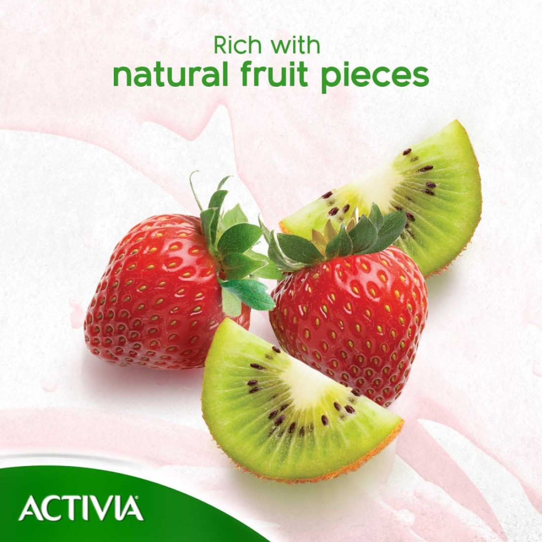 Activia Yoghurt Go Drinkable Yogurt Snack Kiwi-Strawberry 280ml