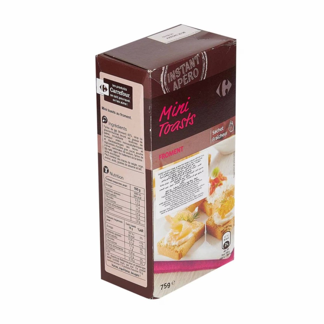 Carrefour Mini Toast 75g