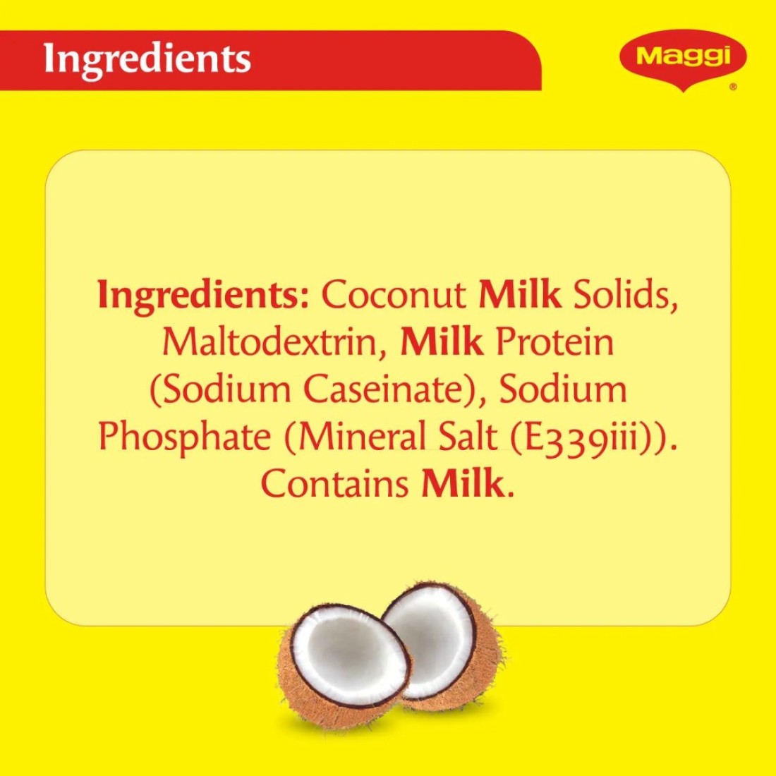 Nestle Maggi Real Coconut Milk Powder Mix 1kg