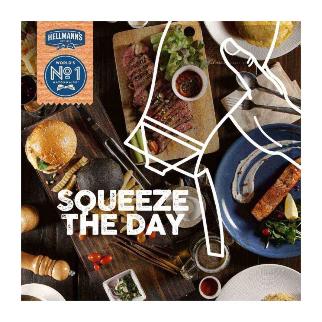 Hellmann&#39;s Rich and Smokey Barbeque Sauce 285g