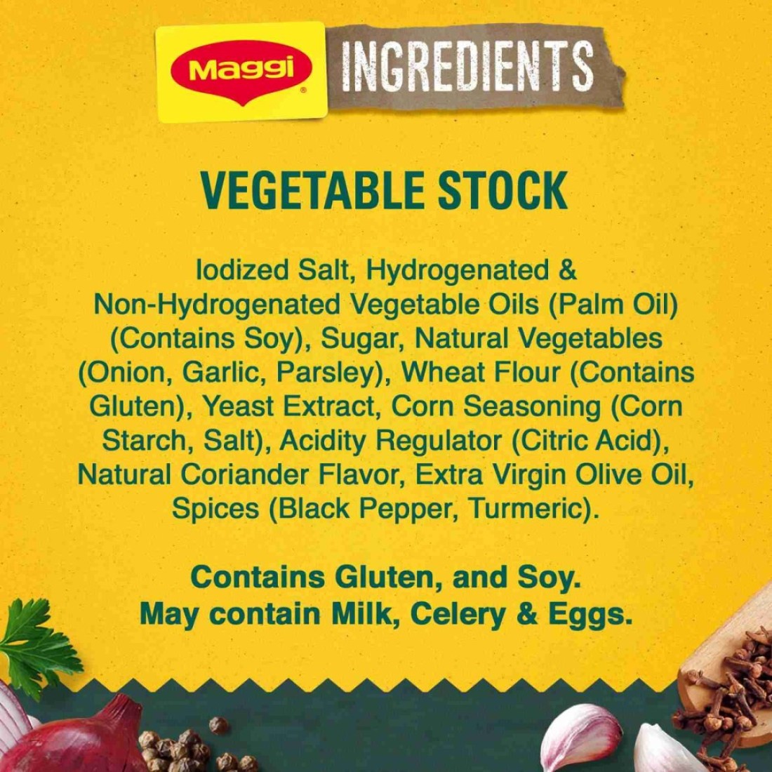 Nestle Maggi Vegetable Stock 20g Pack of 24