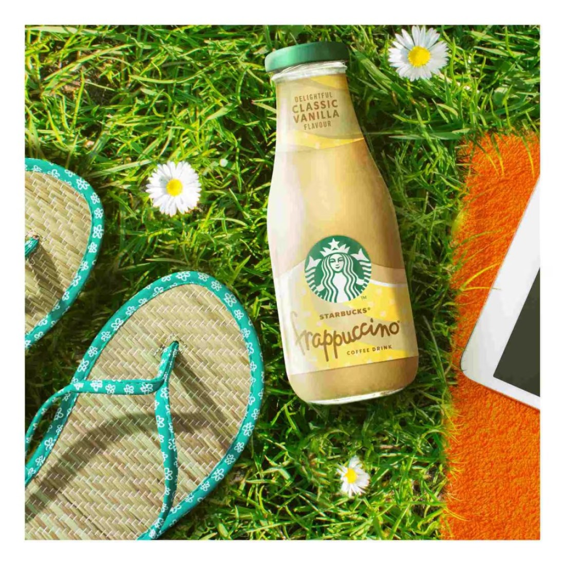 Starbucks Delightful Classic Vanilla Frappuccino Coffee Drink, 250ml