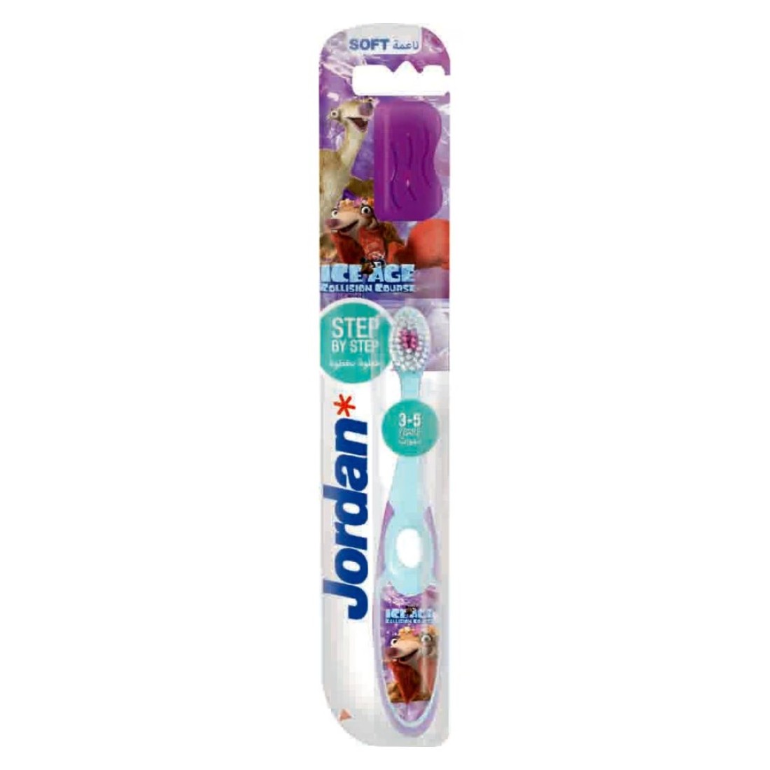 Jordan Step By Step Toothbrush 3-5 Years Multicolour