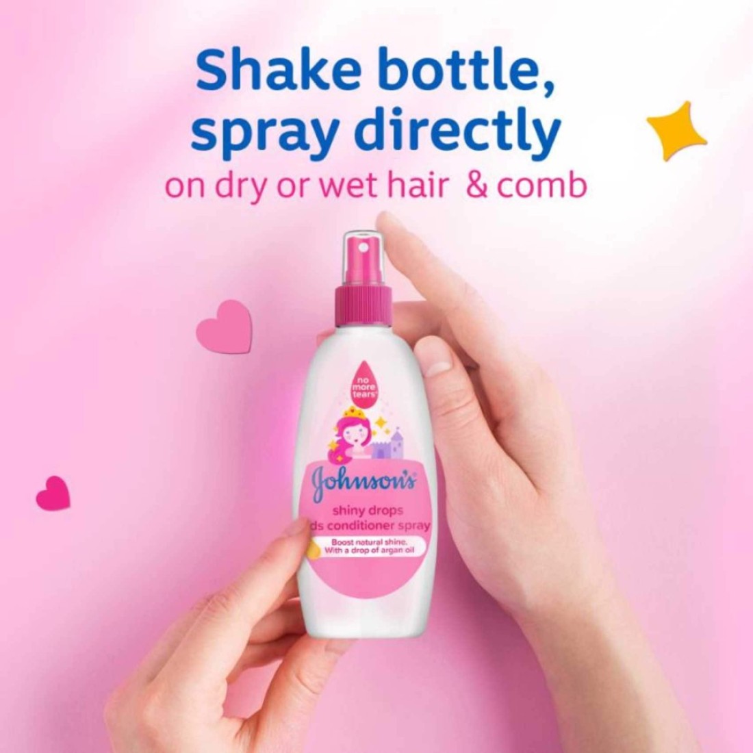 Johnson&#39;s Kids Shampoo Shiny Drops 500ml