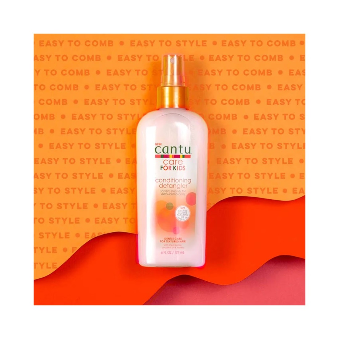 Cantu Care For Kids Conditioning Detangler White 177ml