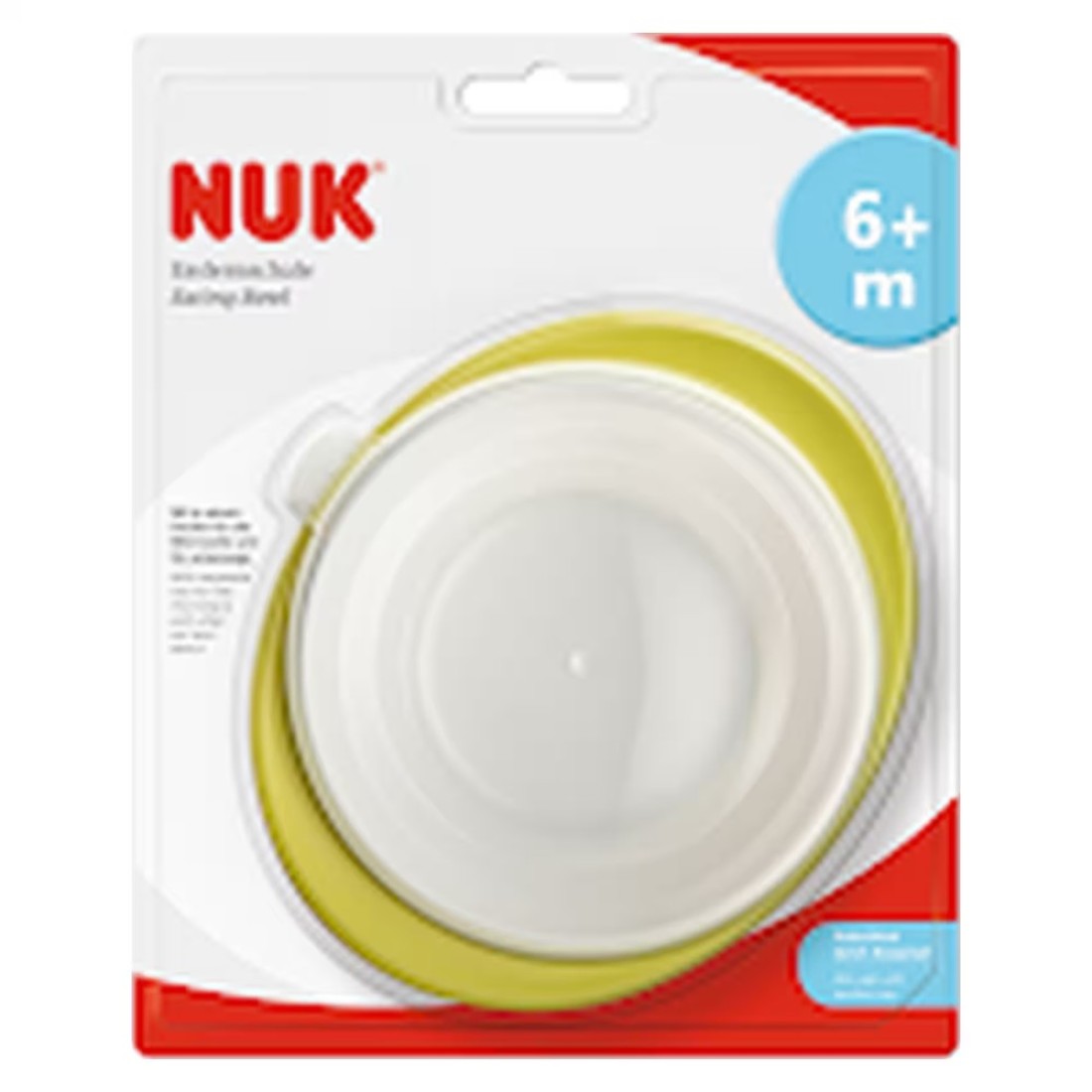 Nuk Eating Bowl With 2 Lids SNK661 Multicolour