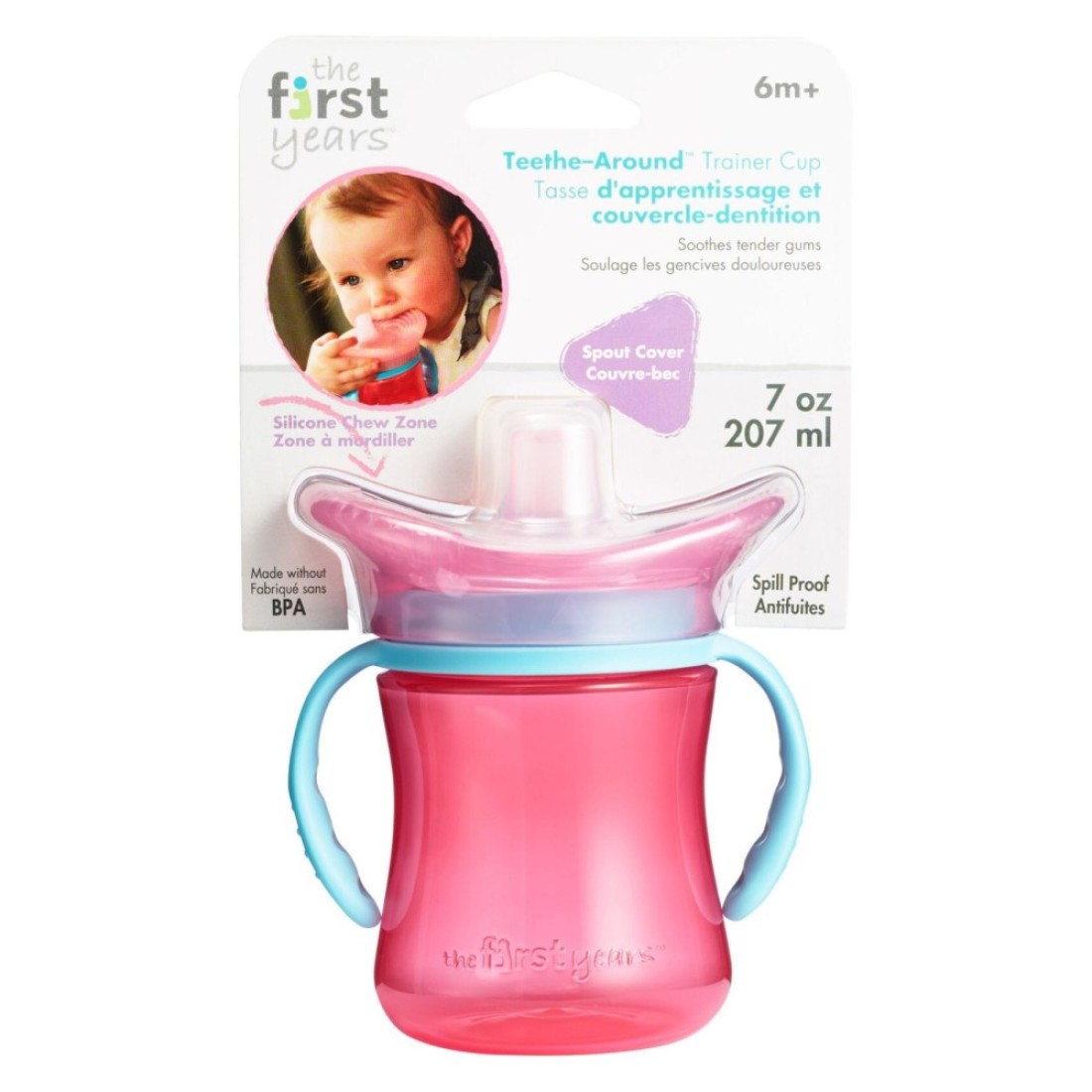 Tomy The First Years Teethe-Around Trainer Cup Y6707 207ml