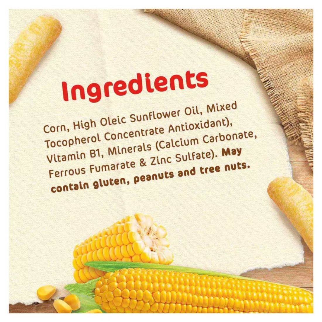 Nestle Cerelac Nutripuffs, Corn, from 7 Months, 28g