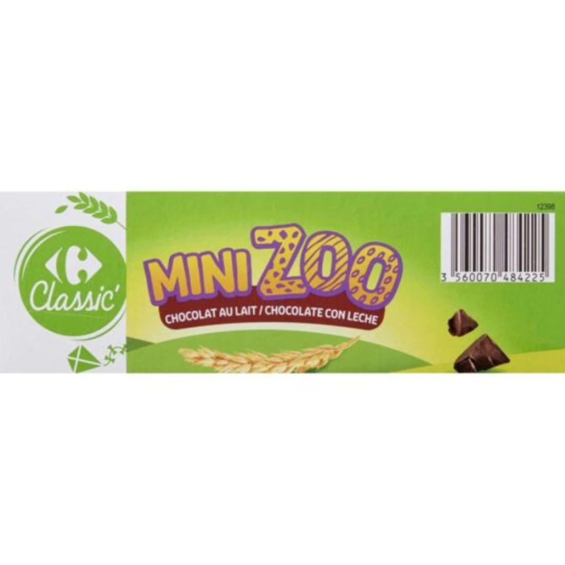 Carrefour Classic Mini Zoo Chocolate Biscuits 160g