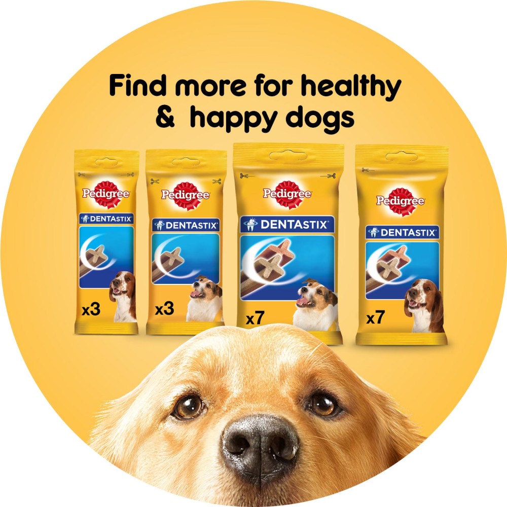 Pedigree Dentastix Treats for Small Breed Dog 3 Treats, 45g